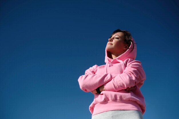 woman doing Sports outdoor