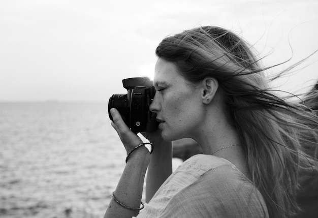 Woman Holiday Journey Travel Relaxation Free Stock Photo Download