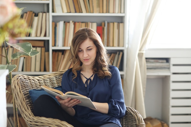 Woman at home