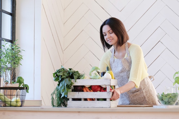 Woman in the  kitchen