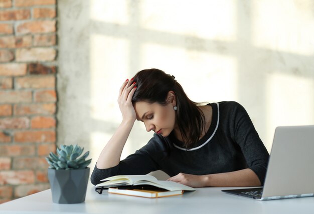 Woman at office