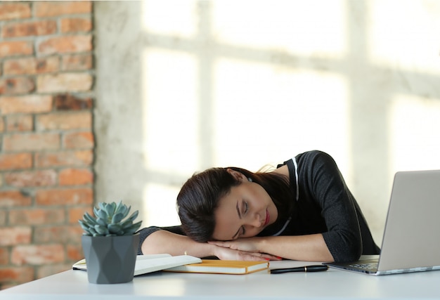 Woman at office