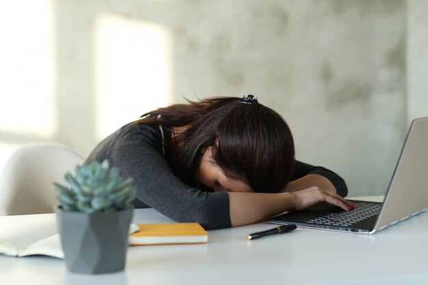 Woman at office