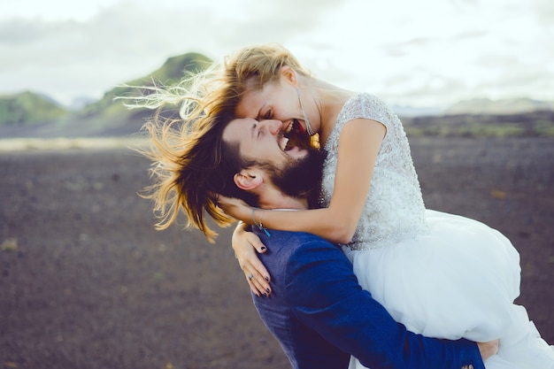 Foto gratuita donna romanticismo matrimonio bianco bellezza