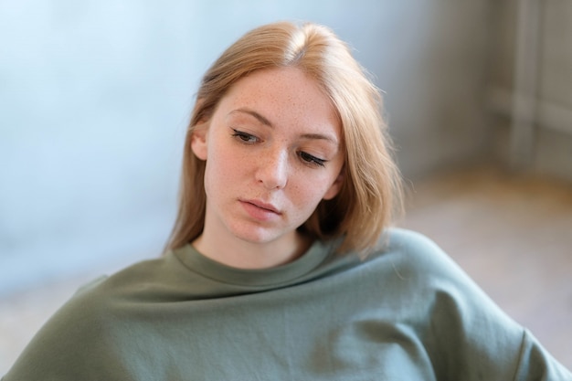 女性のポートレート