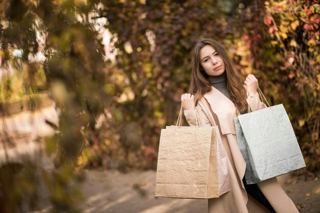 Woman shopping