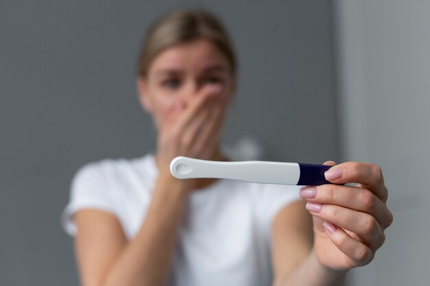 woman suffering from infertility