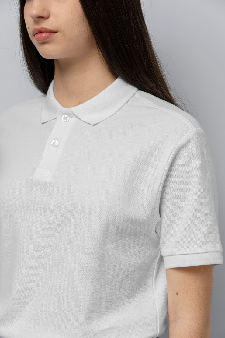 Free Photo woman wearing blank shirt