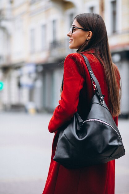 Woman with bag