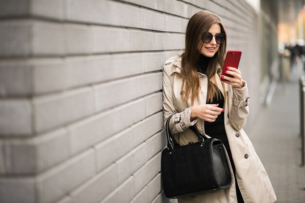 Woman with phone