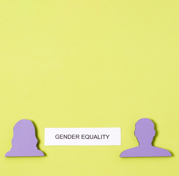 Free Photo women and men equal gender rights