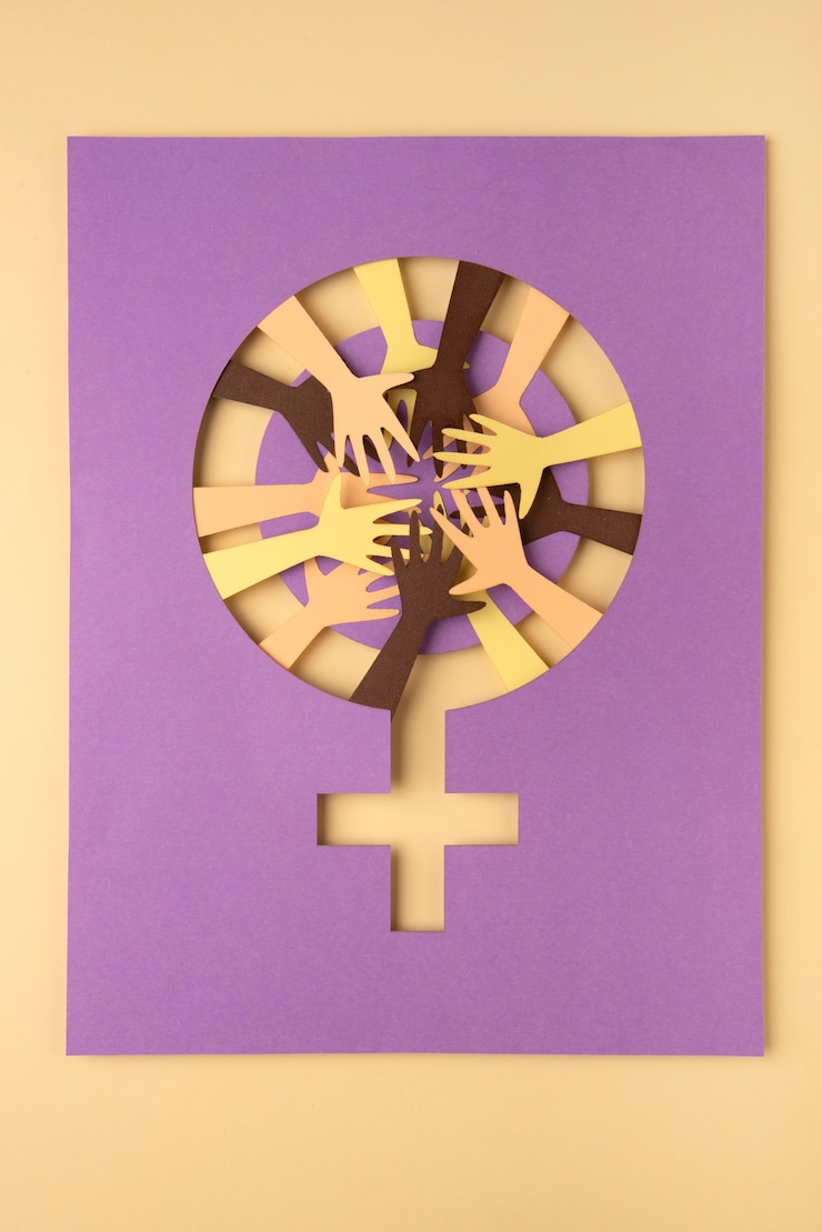 Free Photo women's day still life composition