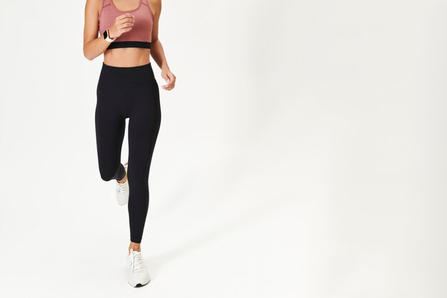 Women sports wear mockup active wear apparel