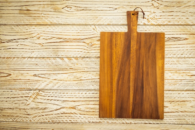 Free photo wood cutting board