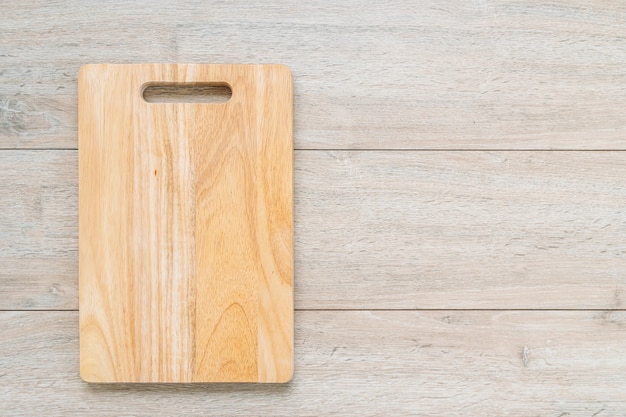 Free photo wood cutting board