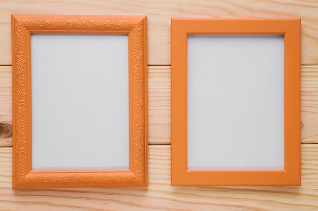 Free photo wood frames with blank space