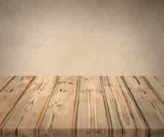 Free photo wood table