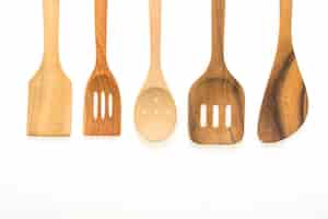 Free photo wood utensils