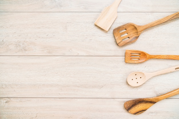 Wood utensils