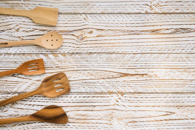 Wood utensils