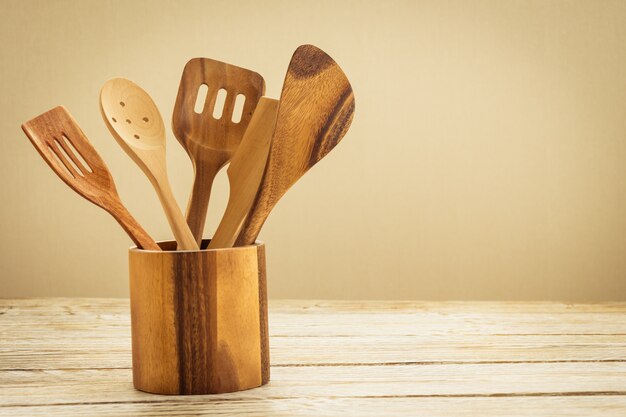 Wood utensils