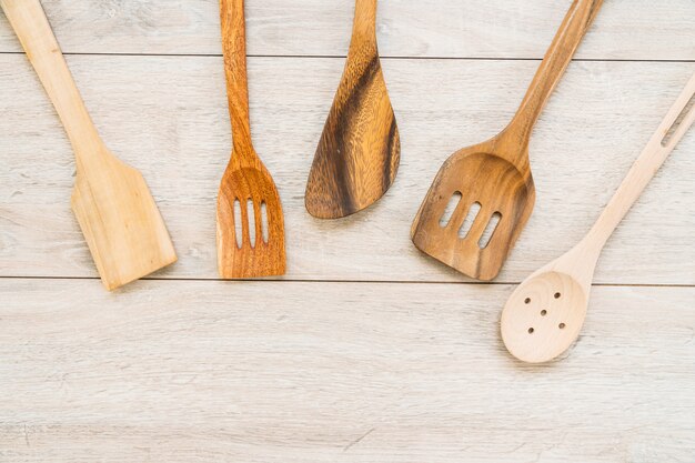 Wood utensils