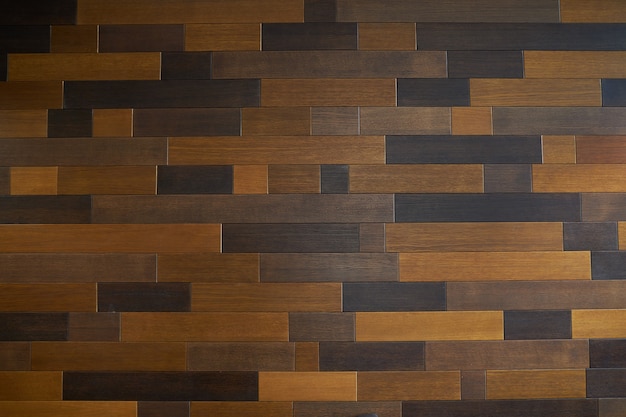 Wooden background with diffrent color of wooden parquet