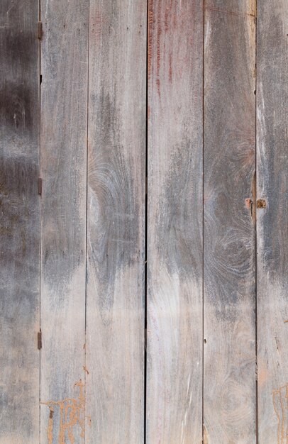 Wooden boards in vertical