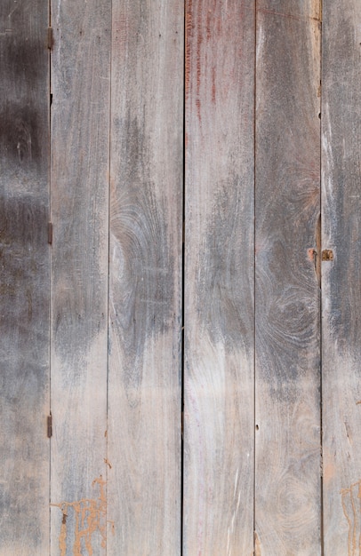 Wooden boards in vertical