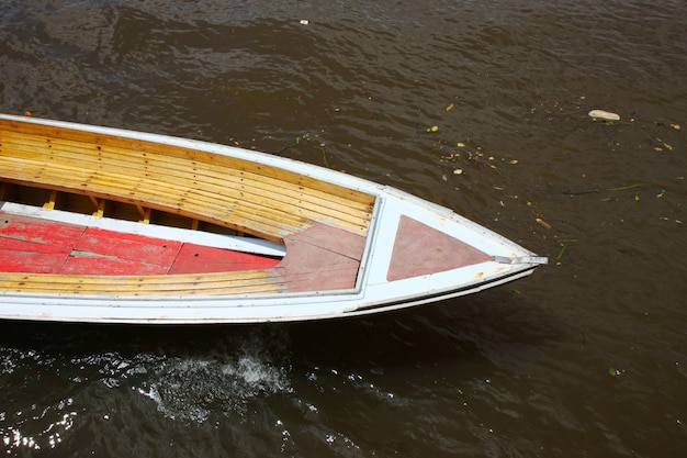 Free photo wooden boat