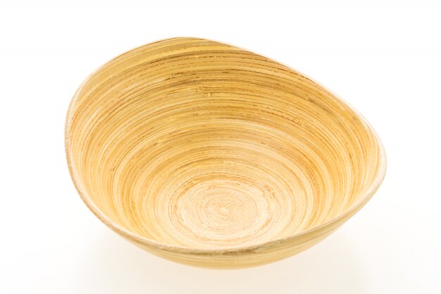 Wooden bowl