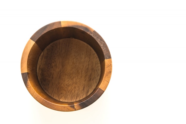 Wooden bowl