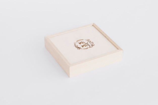 Free photo wooden box