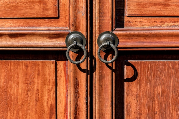 Wooden doors