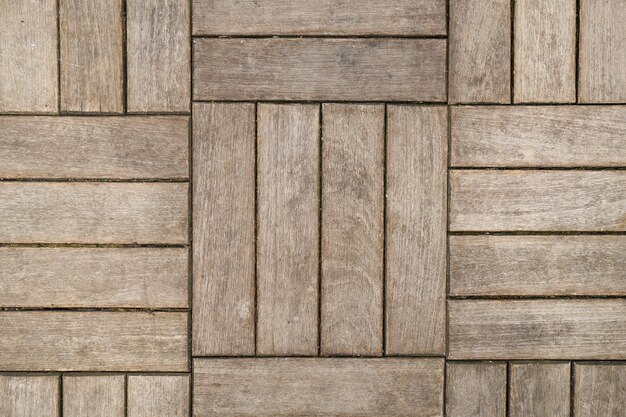 Wooden floor detail