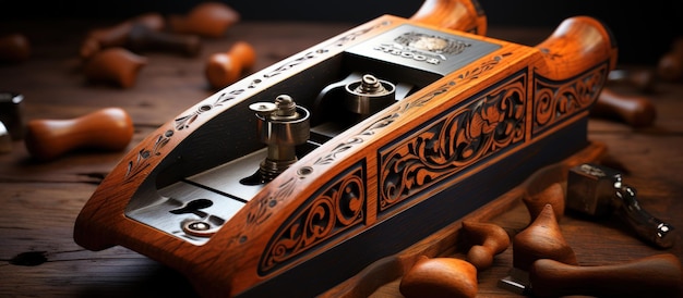 Foto gratuita pialla anteriore in legno o jack plane