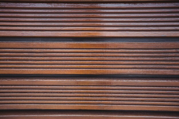 Wooden panels with striped pattern background