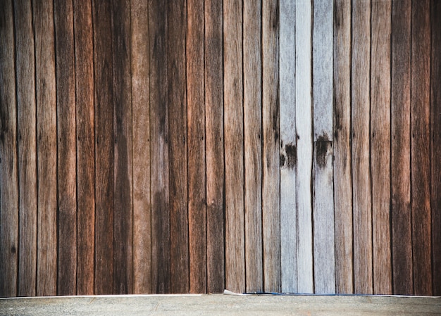 Costruzione di costruzione delle plance di legno