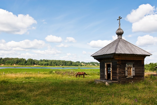 Wooden shrine