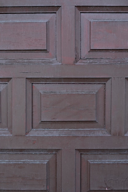 Wooden surface with geometric pattern