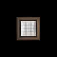 Free photo wooden window frame on black background