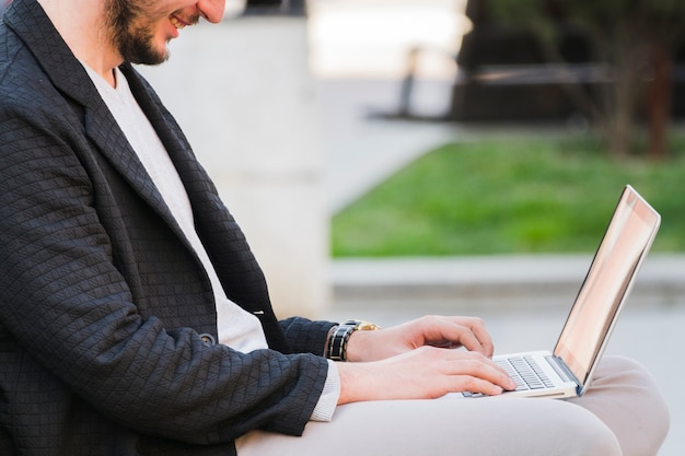 Working outdoors