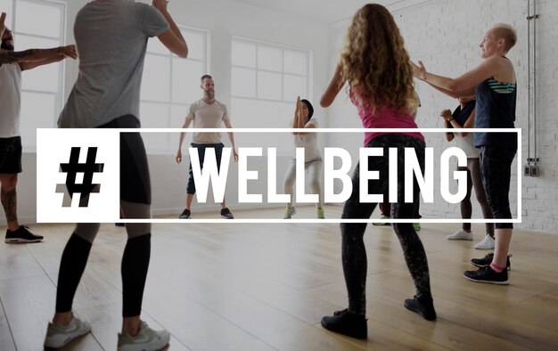 Workout Wellbeing Helthcare Fitness Concept