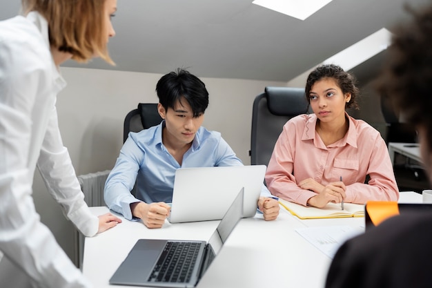 Workplace violence taking place between colleagues