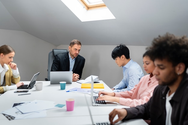 Workplace violence taking place between colleagues