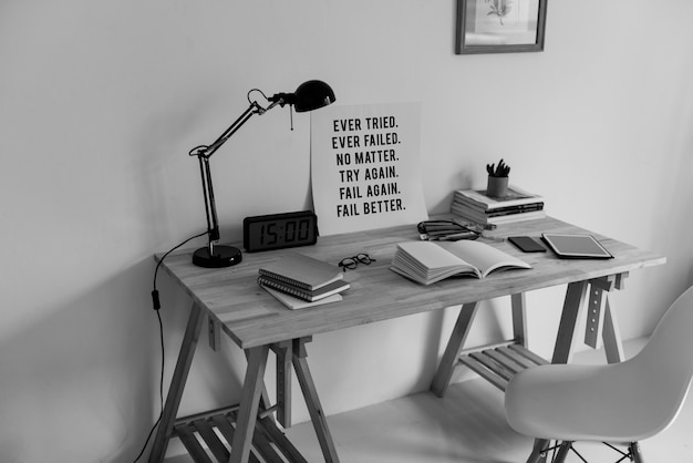 Workspace minimal style