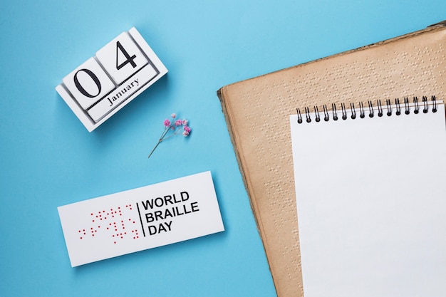 Disposizione della giornata mondiale del braille