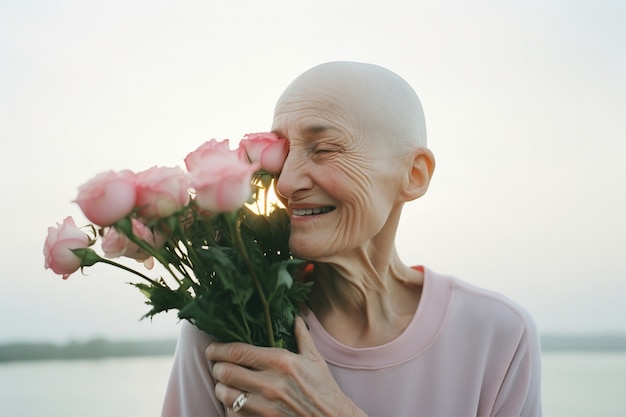 Foto gratuita giornata mondiale di sensibilizzazione contro il cancro