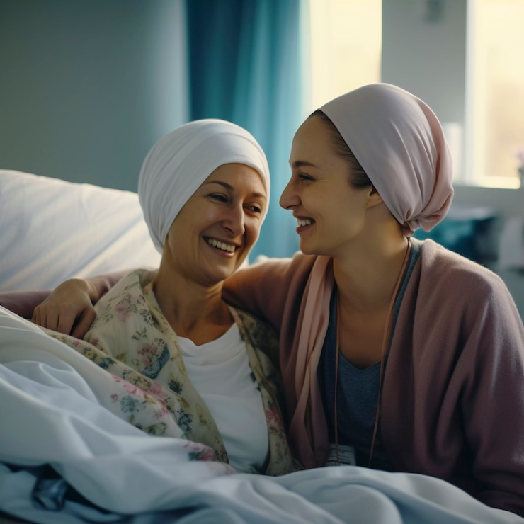 Free Photo world cancer day with people hugging