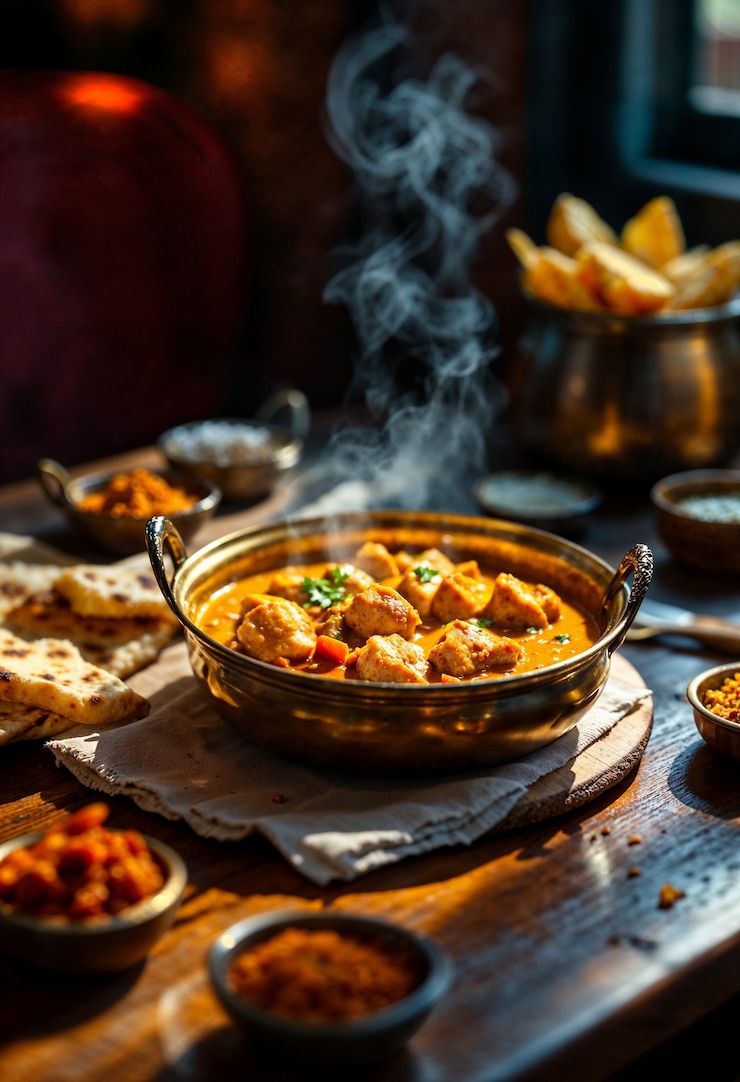 Free Photo world cuisine  with delicious food